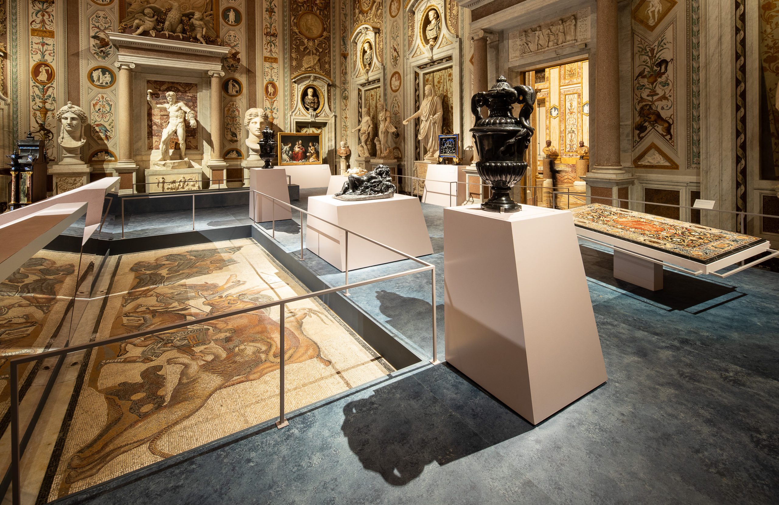 Galleria Borghese - pittura su pietra