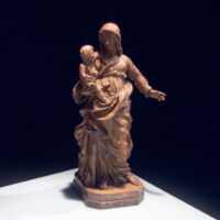 LOT 19: Madonna con Bambino in terracotta, manifattura italiana dei primi anni del XVIII secolo